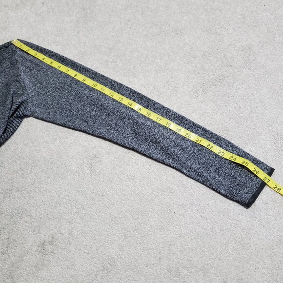 NIKE GOLF Dri-Fit Half Zip Top Shirt Long Sleeve Seamless Grey Blk Men's Medium - Picture 13 of 14